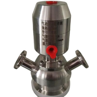 Il prezzo franco fabbrica ha personalizzato la valvola sanitaria DN10 DN15 DN20 DN25 SS304&316 di Tow Port Stainless Steel Sampling